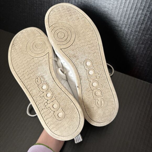 Women’s White Adidas Superstar Sneakers Size 8 - Picture 10 of 11